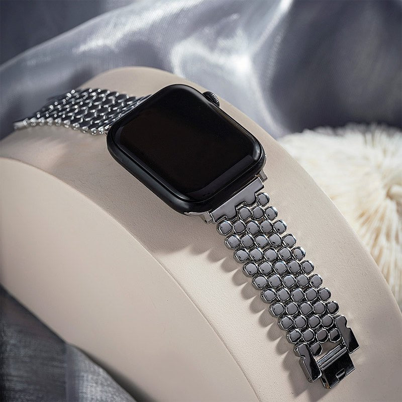Honeycomb Stainless Steel Apple Watch Strap