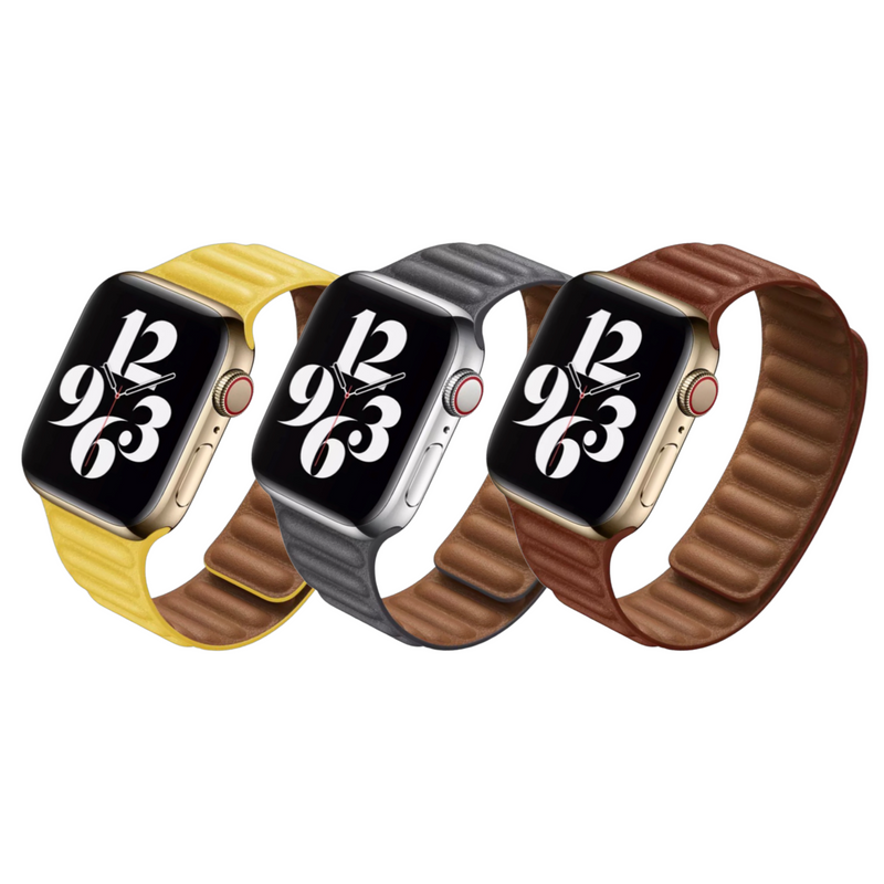 Modern Leather Loop Apple Watch Band