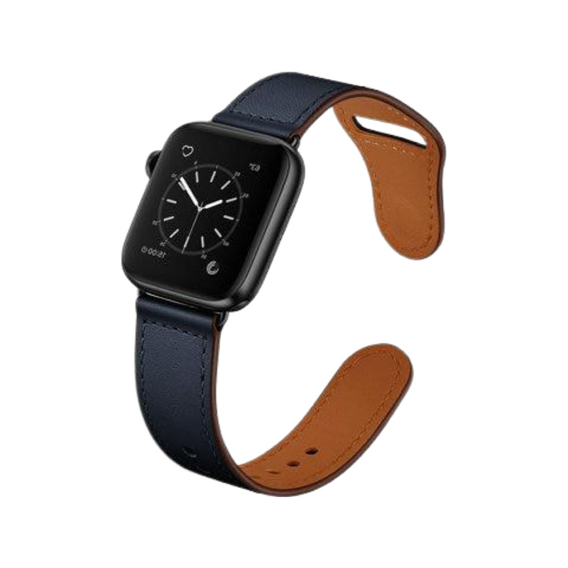 Classic Leather Strap Apple Watch Band