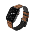 Leather Silicone Apple Watch Band