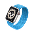 Braided Nylon Solo Loop Apple Watch Band - Ablaze