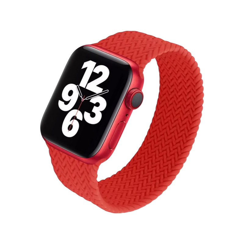 Braided Silicone Solo Loop Apple Watch Band