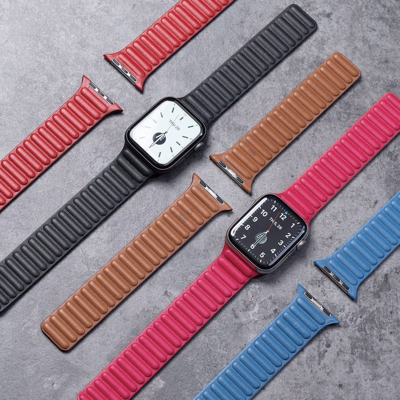 Modern Leather Loop Apple Watch Band - Armilla Wear