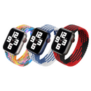 Braided Nylon Solo Loop Apple Watch Band - Gradient
