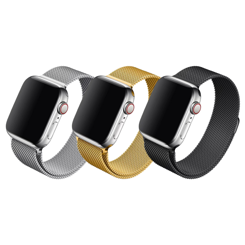 Milanese band on aluminum apple watch on sale
