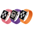 Braided Nylon Solo Loop Apple Watch Band - Ablaze