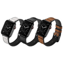 Leather Silicone Apple Watch Band