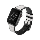 Leather Silicone Apple Watch Band