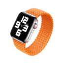 Braided Nylon Solo Loop Apple Watch Band - Ablaze