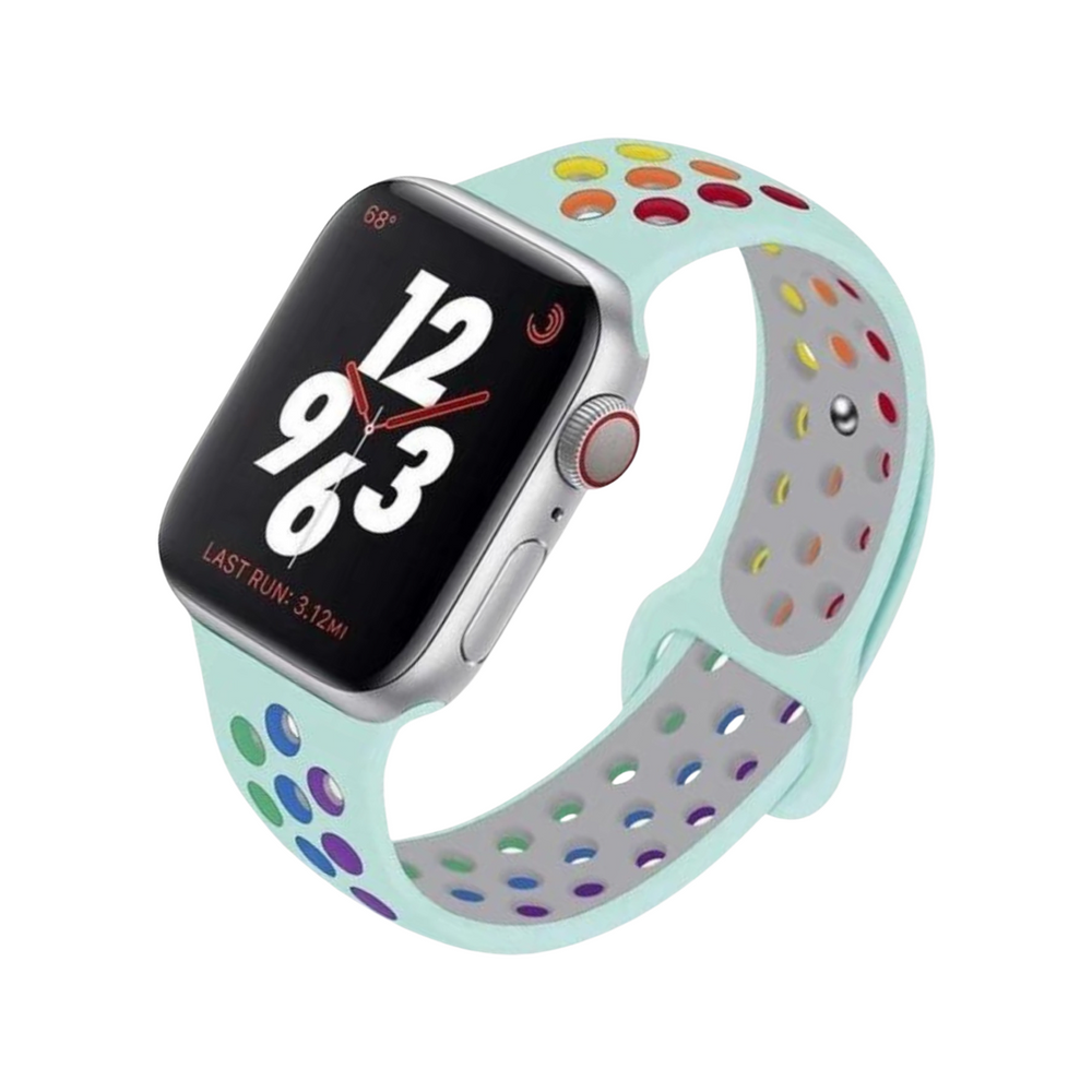 Apple - Apple＊Watch＊Nike スポーツバンド＊40mm＊Pride Edi… Genuine Apple Nike Sport Watch Band - Pride 2020 - 44mm/45mm