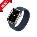 Braided Nylon Solo Loop Apple Watch Band - Ablaze